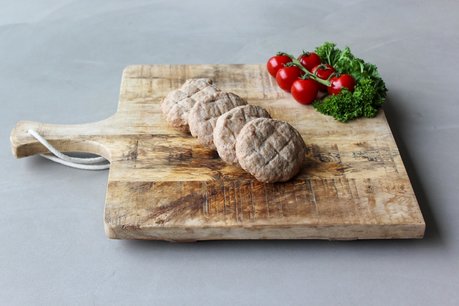 Knoflook hamburger Knoflook hamburger